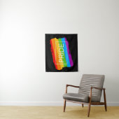 Pinselstrich Wandteppich (Beispiel)