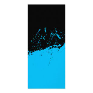 Pinselstrich Werbekarte