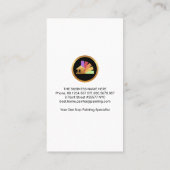 Pinselstrich Zuhause Colors Handyman Visitenkarte (Rückseite)