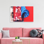 Pinselstriche an der senegalesischen Winde Leinwanddruck (Insitu (Wohnzimmer))