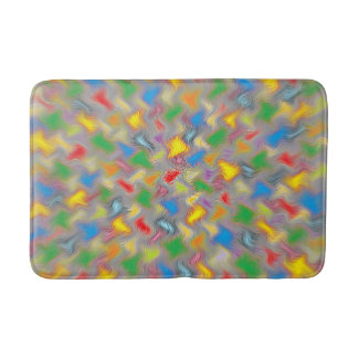 Pinselstriche Badematte