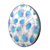 Pinselstriche Dartscheibe (Vorderseite rechts)