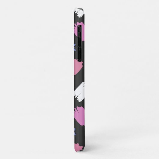 Pinselstriche, farbenfrohe Pinselstriche Case-Mate iPhone Hülle (Hinten/Links)