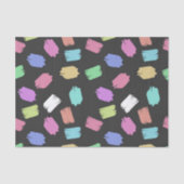 Pinselstriche, farbenfrohe Pinselstriche Seidenpapier (Vorderseite)