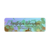 Pinselstriche für Abstrakte grüne Glitzer (Vorne)