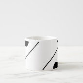 Pinselstriche für abstrakte Kunst Espressotasse (Vorderseite)