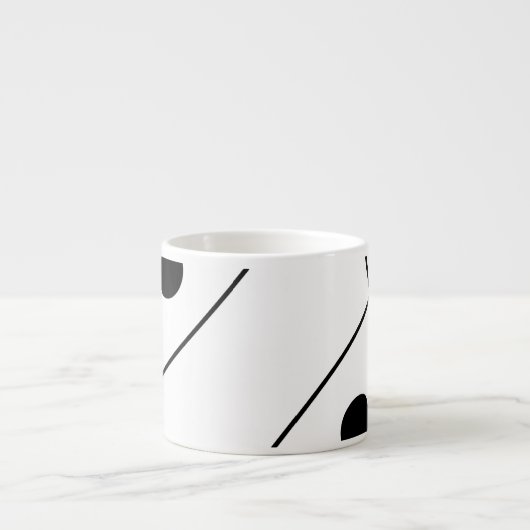 Pinselstriche für abstrakte Kunst Espressotasse (Vorderseite)