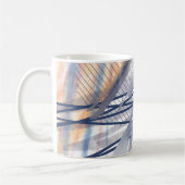 Pinselstriche für moderne Abstrakte Kunst Kaffeetasse (Links)