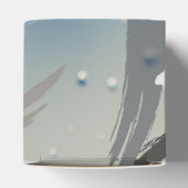 Pinselstriche für schwarze, weiße und graue Pinsel Geschenkschachtel (Oben)