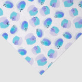 Pinselstriche für Wasserfarben - Papiertücher Seidenpapier (Ausschnitt)