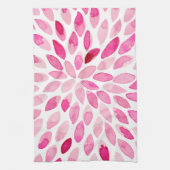 Pinselstriche für Wasserfarben - rosa Palette Küchentuch (Vertikal)