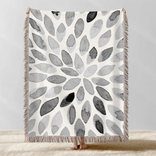 Pinselstriche für Wasserfarben - Schwarzweiß Decke