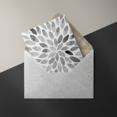 Pinselstriche für Wasserfarben - Schwarzweiß Postkarte