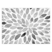 Pinselstriche für Wasserfarben - Schwarzweiß Tischdecke (Vorderseite (Horizontal))