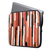 Pinselstriche, geometrisch, nahtlos laptopschutzhülle (Vorderseite Links)