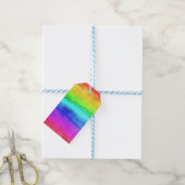 Pinselstriche Geschenkanhänger (Mit Garn)