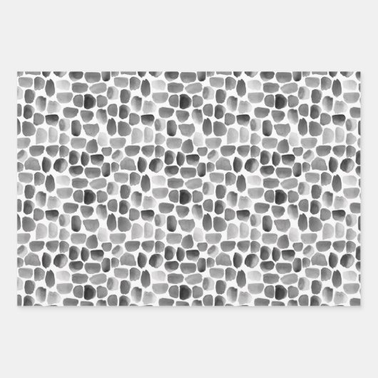 Pinselstriche Geschenkpapier Set (Vorderseite 2)