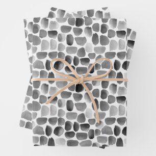 Pinselstriche Geschenkpapier Set