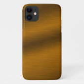 Pinselstriche Imitate Bronze Hintergrund Case-Mate iPhone Hülle (Rückseite)