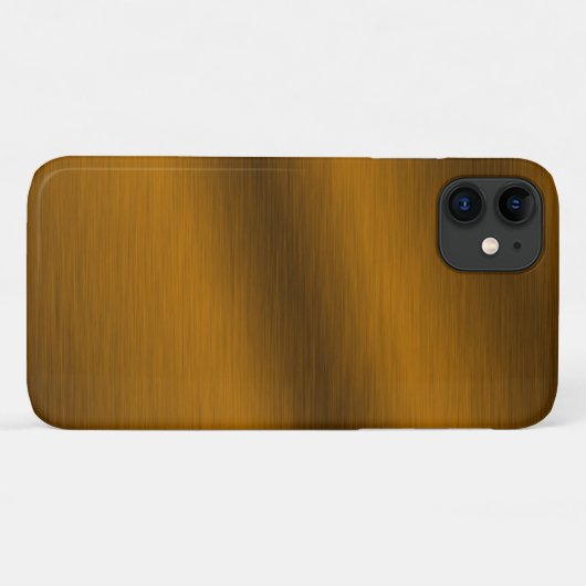 Pinselstriche Imitate Bronze Hintergrund Case-Mate iPhone Hülle (Rückseite (Horizontal))
