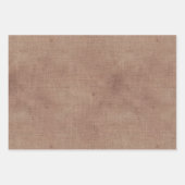 Pinselstriche Imitate Linen (Leinenlook) Silber Gl Geschenkpapier Set (Vorderseite)