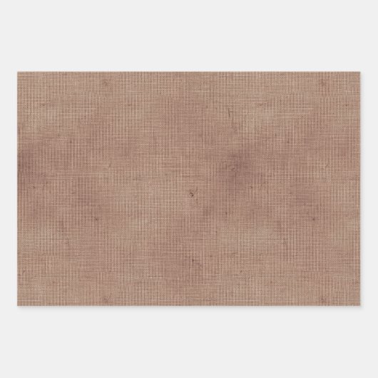 Pinselstriche Imitate Linen (Leinenlook) Silber Gl Geschenkpapier Set (Vorderseite)