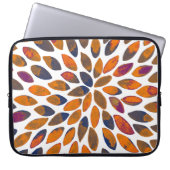 Pinselstriche in Aquarellfarben - Rosteffekt Laptopschutzhülle (Vorderseite)