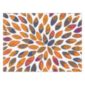 Pinselstriche in Aquarellfarben - Rosteffekt Tischdecke (Vorderseite (Horizontal))