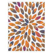 Pinselstriche in Aquarellfarben - Rosteffekt Tischdecke (Vorderseite)