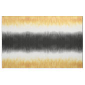 Pinselstriche in Gelb und Schwarz Schlaganfall Mod Stoff (Fat Quarter (45,7 x 55,9 cm))