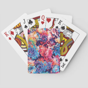 Pinselstriche Inspiriert Spielkarten