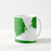Pinselstriche Kaffeetasse (VorderseiteRechts)