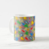 Pinselstriche Kaffeetasse (Vorderseite Links)