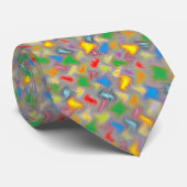 Pinselstriche Krawatte (Gerollt)