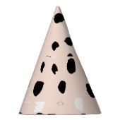 Pinselstriche: künstlerische Textur Partyhütchen (Rechts)