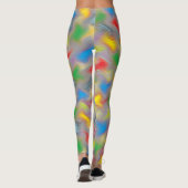 Pinselstriche Leggings (Rückseite)