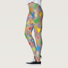 Pinselstriche Leggings