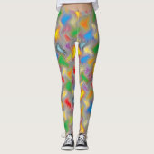 Pinselstriche Leggings (Vorderseite)
