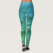Pinselstriche Leggings (Rückseite)