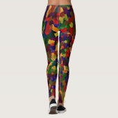 Pinselstriche Leggings (Rückseite)