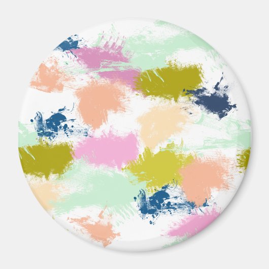 Pinselstriche Magnet (Vorne)