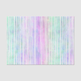 Pinselstriche mit blassem Regenbogen: Seidenpapier