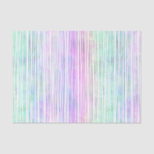 Pinselstriche mit blassem Regenbogen: Seidenpapier (Vorderseite)