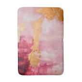 Pinselstriche mit künstlerischen Pinselstrichen Go Badematte (Vorderseite Vertikal)