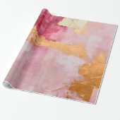 Pinselstriche mit künstlerischen Pinselstrichen Go Geschenkpapier (Ungerollt)