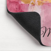 Pinselstriche mit künstlerischen Pinselstrichen Go Mousepad (Ecke)