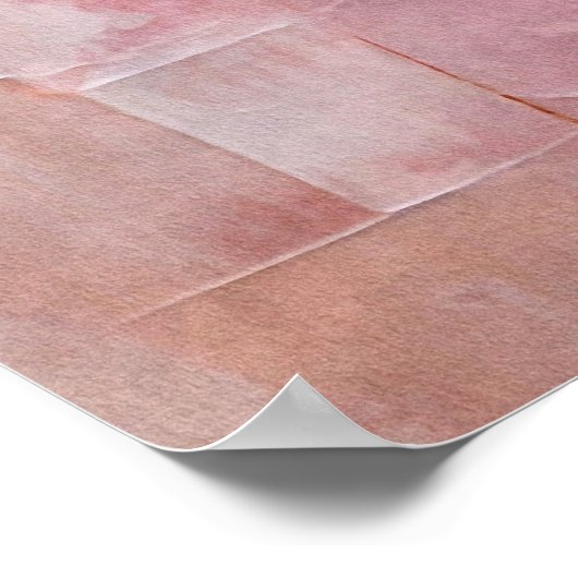 Pinselstriche mit künstlerischen Pinselstrichen Go Poster (Ecke)