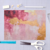 Pinselstriche mit künstlerischen Pinselstrichen Go Seidenpapier (Handwerk)