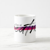 Pinselstriche Motivierend Tasse für Zitate (Mittel)