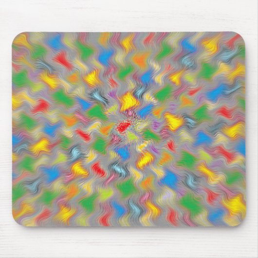 Pinselstriche Mousepad (Vorne)